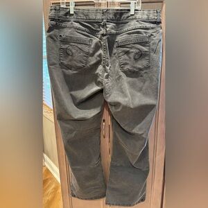 Riders by Lee 20WP Gray Black Midrise Bootcut Relaxed Jeans